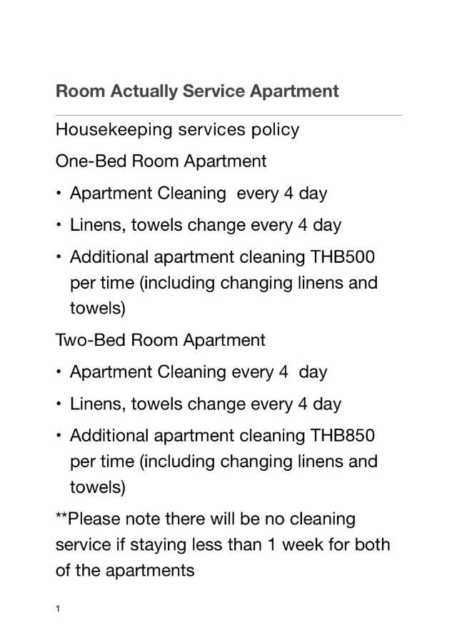Room Actually Service Apartment Karon المظهر الخارجي الصورة